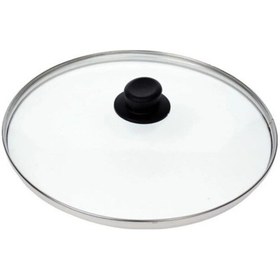 Resim Doğuş Cam Kapak Tencere Tava Kapağı 18 Cm Cam Kapak 