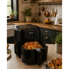 Resim Toyigoo 1360W Sıcak Hava Fritözü Dijital 4 Litre Air Fryer Dokunmatik Panel - Lisinya 