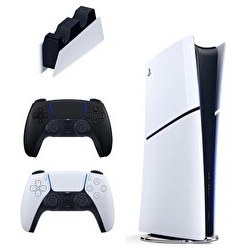 Resim Sony Playstation 5 Slim Digital 825 GB - Şarj İstasyonu - 2. Siyah Dualsense (İthalatçı Garantili) 