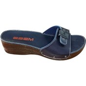 Resim Esem 0314 Z 002 Kadın Ortopedik Terlik Lacivert Siyah 