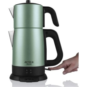 Resim Arnica Demli IH33153 Çay Makinesi, Mint Yeşili + Süpriz 