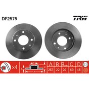 Resim On Fren Disk Aynasi Havali 257Mm Sonata 1,8 2,0 2,4 3,0 89 98 TRW