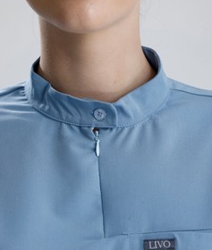 Resim LIVO de Sérénité LX Turkuaz Scrub Tek Üst - Turkuaz / S 