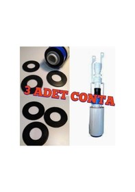 Resim Creavit Gömme Rezervuar Iç Takımı Boşaltma Grubu Contasi Klape Contası Sadece Conta Satışıdır Diğer 