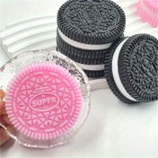 Resim 2'li Set/1 Adet Sıkılabilir Peluş Oyuncaklar—Süper Yumuşak Rahatlama Oyuncakları - Bisküvi ve Sandviç Simülasyonu, Karışık Renkler, Yenilikçi Aksesuarlar—Paskalya, Karnaval, Noel ve Yeni Yıl İçin Harika Hediyeler 