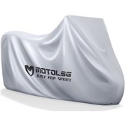 Resim Sones Motolsg Motosiklet Suya Dayanıklı Güneşe Dayanıklı Toz Geçirmez Kalınlaşma Kapağı, Boyut: Xl 