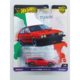 Resim Hot Wheels Premium Alfa Romeo Gtv6 3.0 World Tour 2024 Özel Model Araba 
