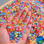 Resim 100 Adet Karanlıkta Parlayan Mini Reçine Kaplumbağa Süsleri - Çok Renkli DIY Dekorasyon, Akvaryum Peyzajı, Slime, Ayakkabı, Çanta, Takı Malzemeleri (7x11mm), El Yapımı Detaylar, Scrapbooking Aksesuarları, Parlak Yüzey, Takı Yapım İçin 