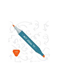 Resim Supertrend Supertrend Sketch Marker Duo Çift Uçlu Marker Kalem 165 Orange 