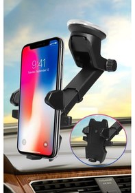 Resim Araç Içi Uzayan Telefon Tutacağı Araba Cep Telefonu Tutucu 