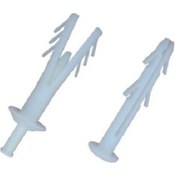 Resim Plastik Çivili Korniş Dübeli 7 Mm Extra 1 Paket- 50 Adet 