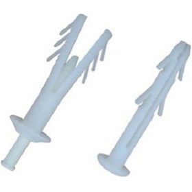 Resim Plastik Çivili Korniş Dübeli 7 Mm Extra 1 Paket- 50 Adet 