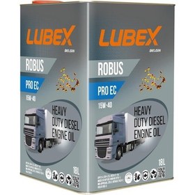 Resim Lubex Robus Pro Ec 15W-40 Motor Yağı 18 L 