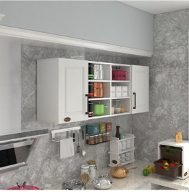 Resim Kenzlife Hazır Mutfak Dolabı Biber90 Byz Mod1 90 160 32 Mebran Kapak Suntalam Gövde Beyaz 