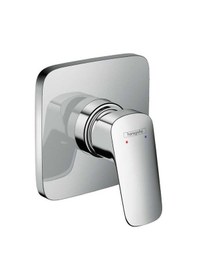 Resim Hansgrohe Logis Tek Kollu Duş Bataryası, Ankastre - 71604000 Gri 