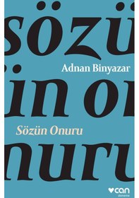 Resim Sözün Onuru - Adnan Binyazar - Can Yayınları 