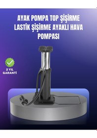 Resim Ayak Pompası Otomobil Motosiklet Bisiklet Lastik Şişirme 