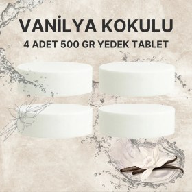Resim Saban Nem Alıcı Rutubet ve Küf Önleyici Yedek Tablet Vanilya 2X500 2'li 