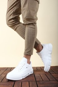 Resim Oksit Jack 997 Tabanı Baskılı Erkek Sneaker 