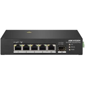 Resim Ds-3t0306hp Industrial Poe Switch 4 Port Fast Ethernet Industrial Poe Switch 