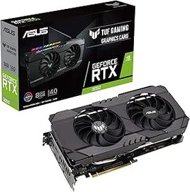 Resim ASUS GEFORCE RTX 3050 TUF-RTX3050-O8G-GAMING 8GB GDDR6 128bit 1852MHz OC HDMI 3xDP RGB EKRAN KARTI 