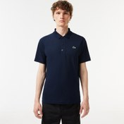 Resim Lacoste SPORT Erkek Regular Fit Lacivert Polo 