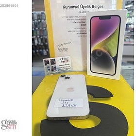 Resim Apple iPhone 14 İkinci El TR | 128 GB | Beyaz 
