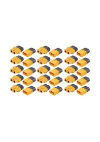 Resim Wangxi 15 Çift Xt60h Erkek Dişili Bullet Konnektör Pil Bağlantı Seti 