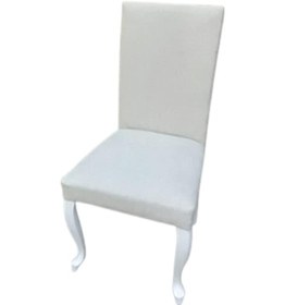 Resim Bengimobilya Sandalye Giydirme Terletmez Keten Kumaş Kayın Torna Aslan Ayak Pa 