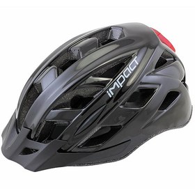 Resim Impact Commur Işıklı Bisiklet Kaskı Siyah Large KSK-226 