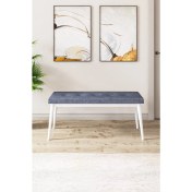 Resim Canisa Concept Canisa Pera Serisi Bench Gürgen Tam Isleket Kumaş 
