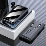 Resim Enshall 10.000 Mah Prime Dijital Göstergeli Dahili Çoklu Kablolu Powerbank 