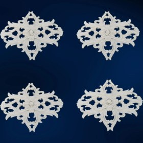 Resim Decogold Boyanabilir Saray Tavan Motif 4 Adet 28,5 x 37,5 cm 