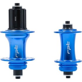 Resim Shimano Raptor Ön/arka Göbek Seti Qr+sokma Mil 8-11v 32d C.lock Mavi 220238 Siyah 