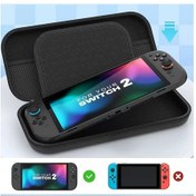 Resim Sunshine022 Nintendo Switch 2 2025 7.9 Inç Sert Taşıma Çantası Siyah Büyük Kapasiteli 