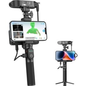 Resim Creality 3D Tarayıcı Cr-Scan Ferret Pro, 3D Baskı Için, Kablosuz Tarama ve Sarsıntı Önleyici Izleme Özellikli El Tipi Tarayıcı, Hızlı Tam Renkli Tarama Için Yükseltme, 0,1 mm Doğruluk,ios,android, Pc 