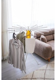 Resim House Plus Hely Açılıp Kapanabilir 360 Dönebilen Kurutmalık Askısı Gold Krt57058-5 Altın 