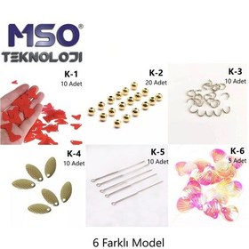 Resim MSO Jig Kaşık Olta Plastik Kuyruk Yapay Yem Yapım Malzemesi 