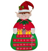 Resim Kumaş Duvar Tatil Geri Sayım Takvimi Noel Kutlama Geri Sayımları Ağaç Takvimi Kolay Kullanım İçin Şeffaf Sayı Gösterimi Bölüm B 