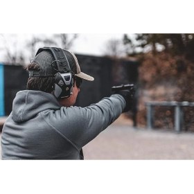 Resim Caldwell E-Max® Pro Series Electronic Earmuff 23 Db Atış Kulaklığı Gri 