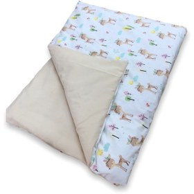 Resim özgürce Yumuşak Pamuklu Bebek Çocuk Yorganı 60x90 cm, Konforlu Uyku İçinideal 