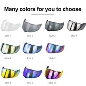 Resim Pazly Agv K1 K3sv K5 Kaskı Camı Uv Sis Dayanıklı Gözlük Derin Çay Renk Style-25 Style-25 