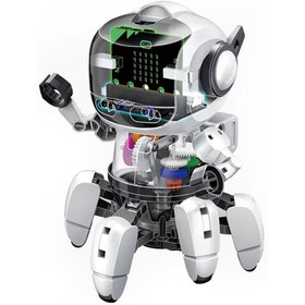 Resim Velleman KSR20 Tobbie 2 Eğitici Kendin Yap Robot Seti micro:bit 