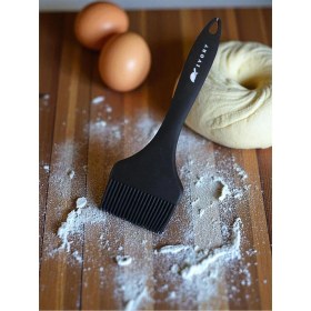 Resim Blackseries Premium Silikon Yumurta & Sos Fırçası Siyah 