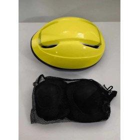 Resim Top Rock Store Çocuk Kask Dizlik Dirseklik Set 7 Parça Sarı 