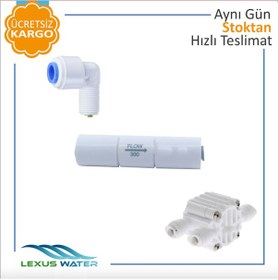 Resim Shut Of Valf Dört Yollu Vana - Flow Atık Kısıcı - Check Valf 