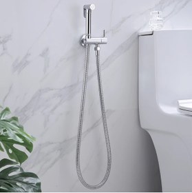 Resim Fause Spiralli Taharetmatik Taharet El Duşu Askılı Ara Musluk Set Set100 