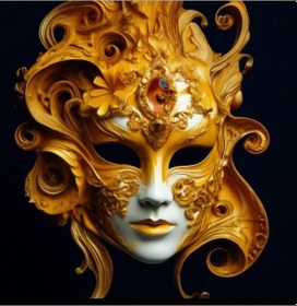 Resim 80x150 Su Emici Banyo Havlusu Antibakteriyel Hipoalerjenik Maske Altın - Siyah 