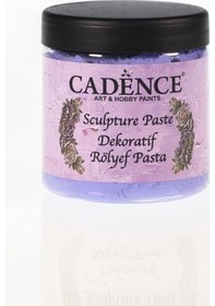 Resim Cadence Sculpture Rölyef Pasta 1291 Açık Leylak 250ml 