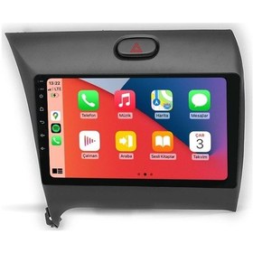 Resim Maitech Mtc 464 Modeli 4+64 Gb Kia Cerato 2012 2018 Yıl Arası Android 15 Sürüm Qled Android Multimedya Oem Teyp 